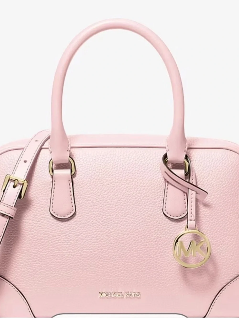 Michael Kors Thompson Pebbled Leather Satchel BRAND NEW - Picture 4 of 4